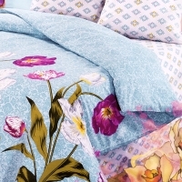 Постельное белье "Леди Гамильтон" (2-х спальный КПБ, бязь, наволочки 50х70) артикул 6375a.