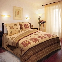 Постельное белье "Греция" (2-х спальный КПБ, бязь, наволочки 50х70), рисунок 3375/1 артикул 6388a.