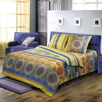 Постельное белье "Дамаск-2" (2-х спальный КПБ, бязь, наволочки 70х70) артикул 6390a.