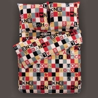 Комплект постельного белья "Travels" (2-х спальный КПБ, бязь, наволочки 50х70) артикул 6394a.