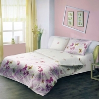 Постельное белье "Дея" (1,5 спальный КПБ, бязь, наволочки 70х70) артикул 6422a.