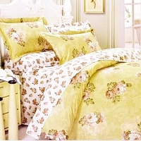 Постельное белье "София" (1,5 спальный люкс КПБ, сатин, наволочки 70х70) артикул 6478a.